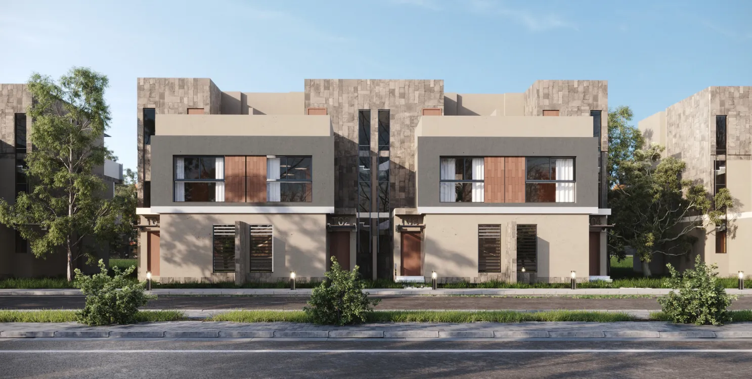 Townhouse for sale in Acasa Alma in 6th settlement of 220 m² with 4 bedrooms