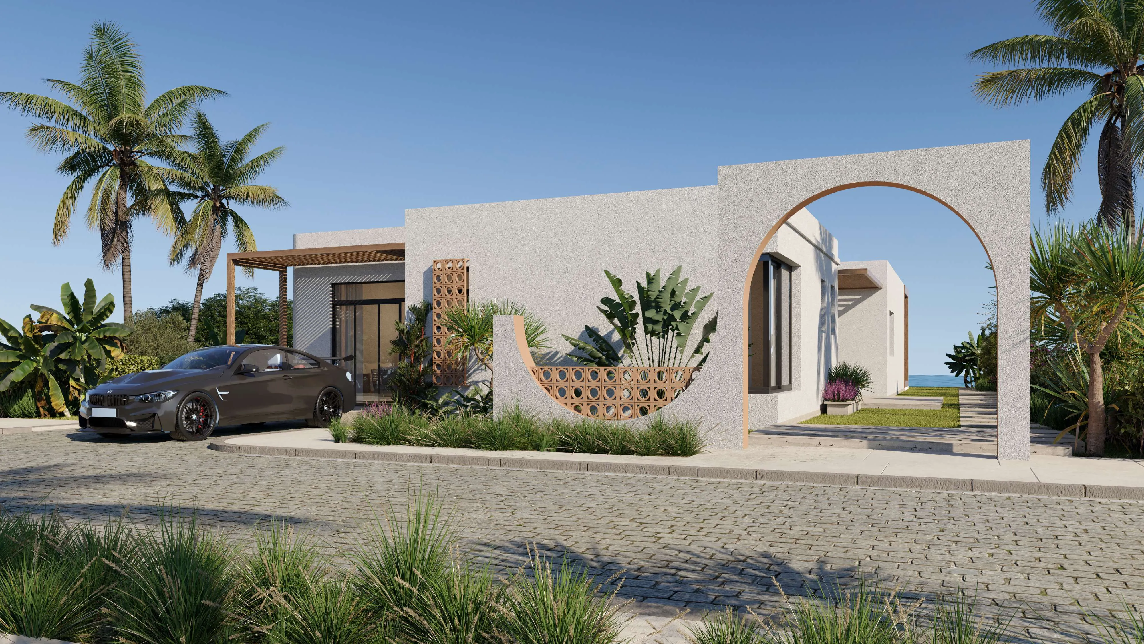 Villa for sale in Ray-Beit Al Bahr in Sidi Heneish of 190 m² with 4 bedrooms