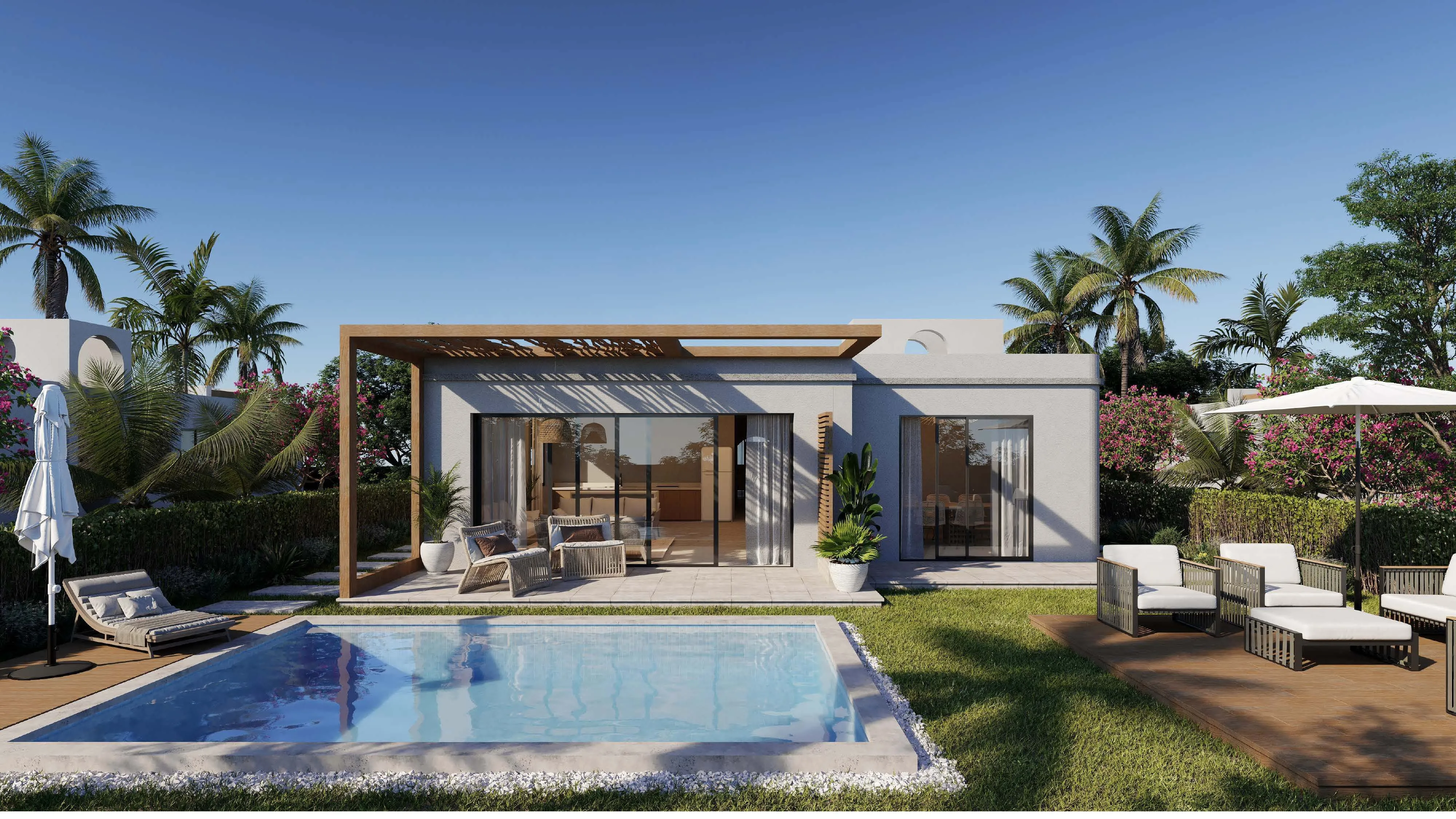 Villa for sale in Ray-Beit Al Bahr in Sidi Heneish of 190 m² with 4 bedrooms