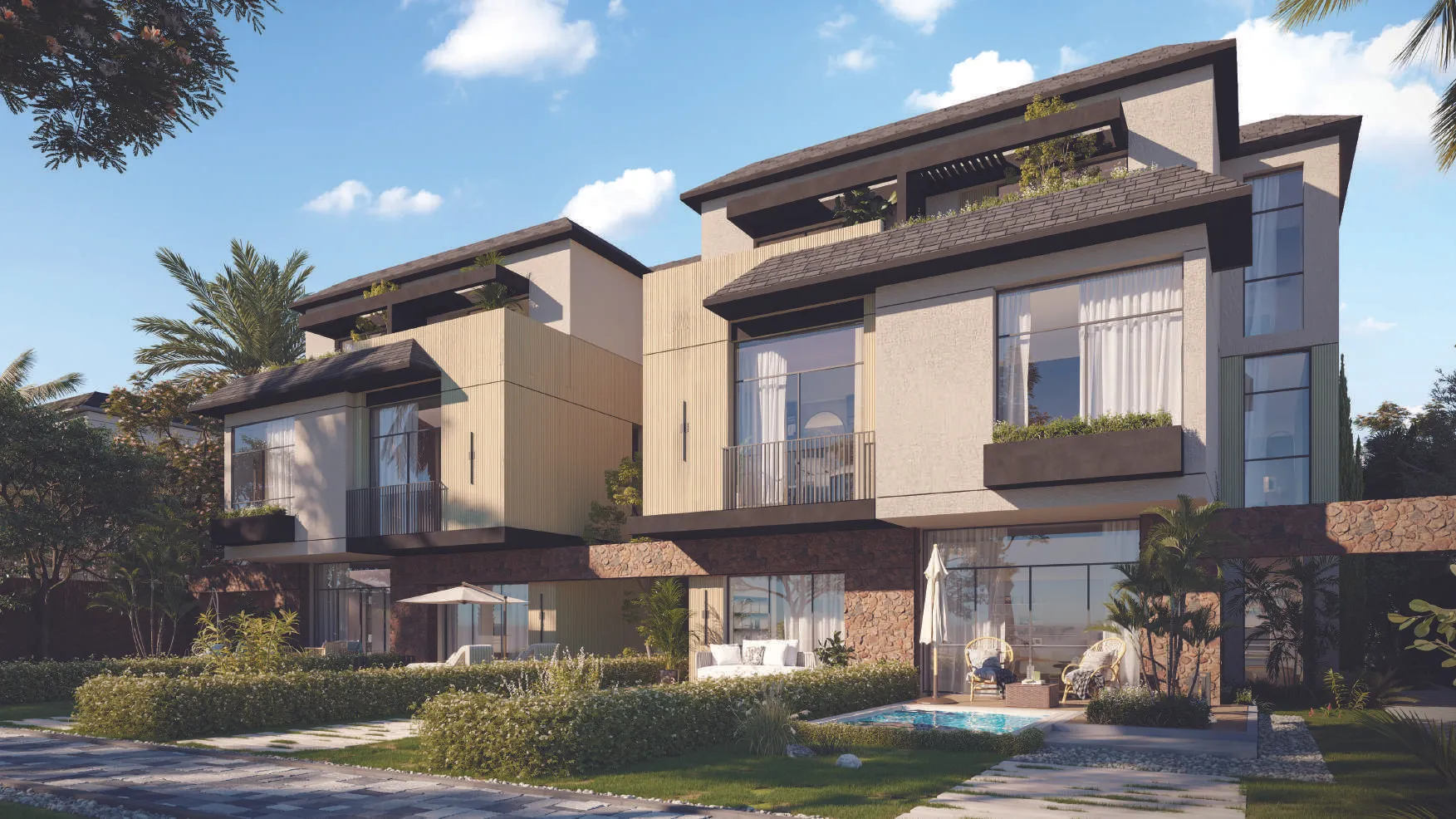 Townhouse for sale in Diplo East in New Capital City of 250 m² with 4 bedrooms