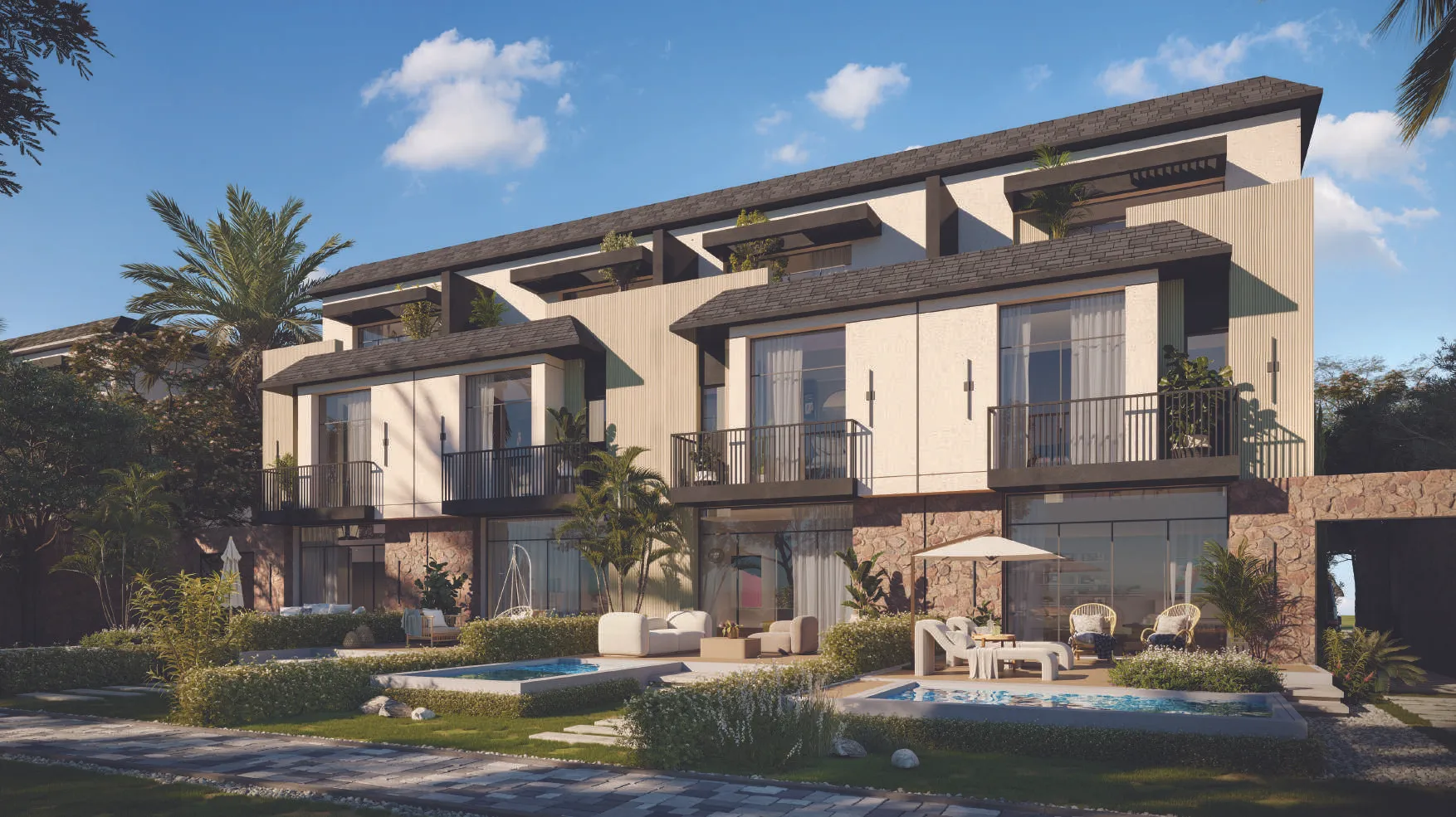 Townhouse for sale in Diplo East in New Capital City of 215 m² with 4 bedrooms