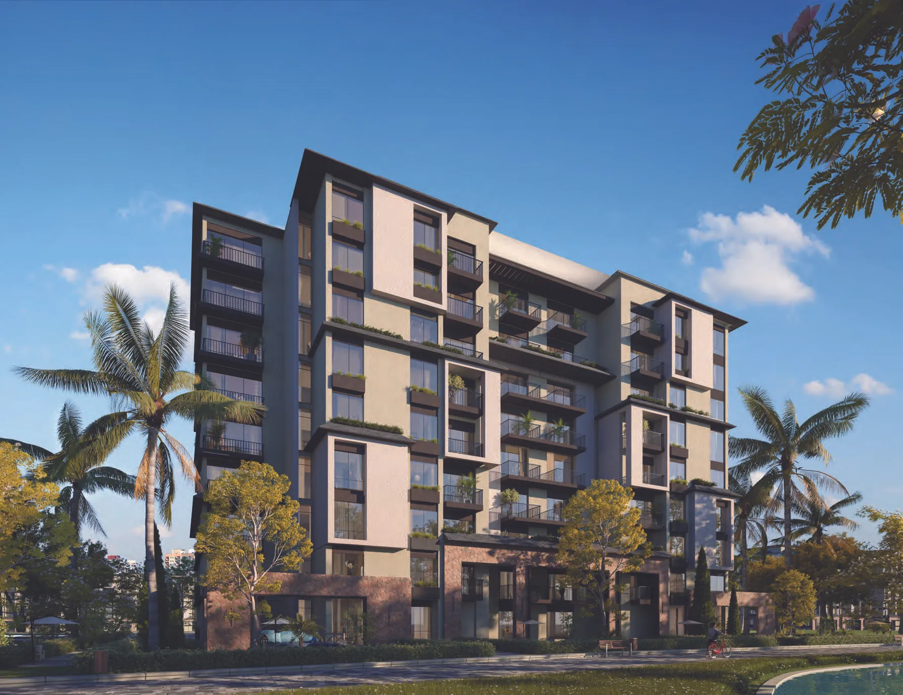 Apartment for sale in Diplo East in New Capital City of 110 m² with 2 bedrooms
