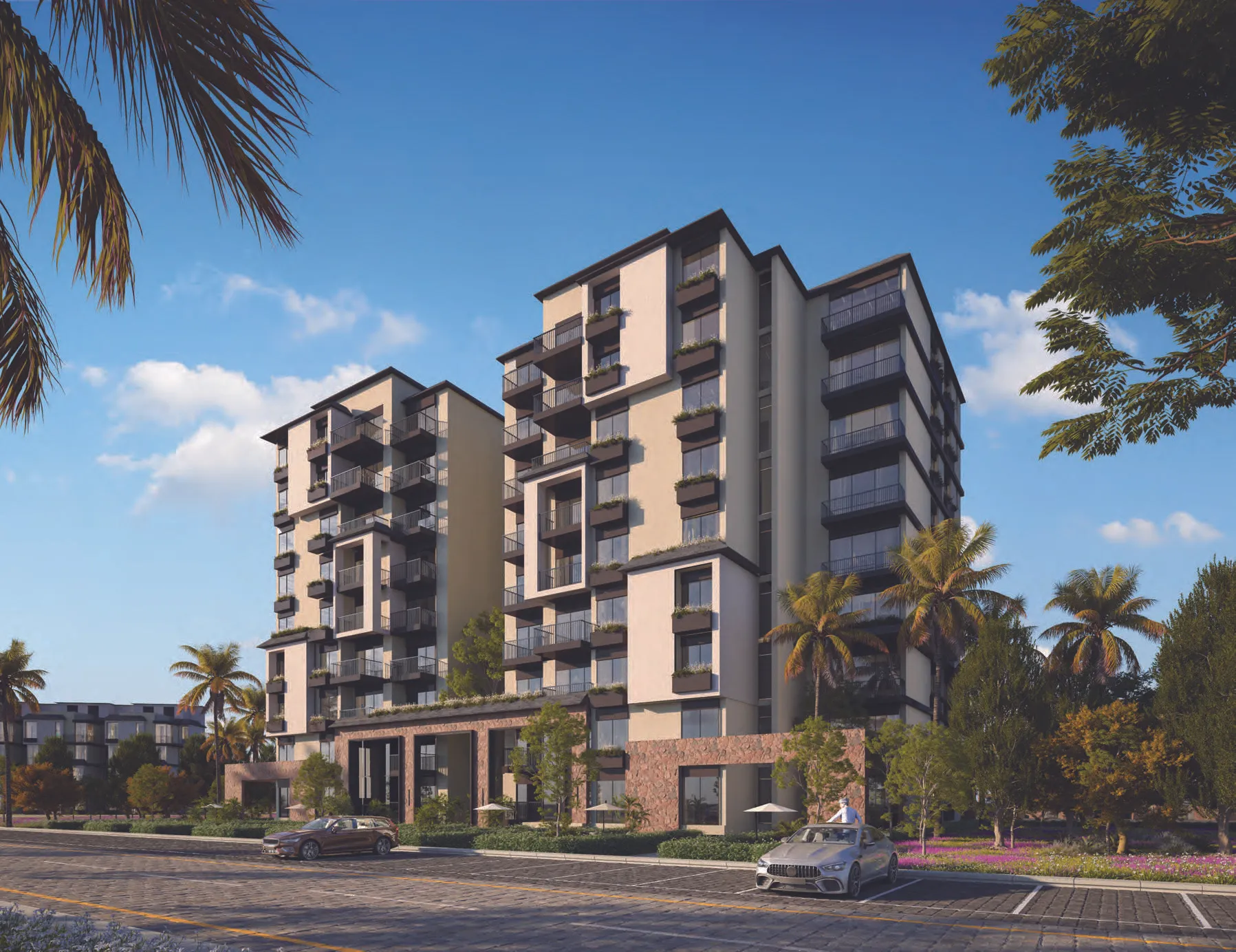 Apartment for sale in Diplo East in New Capital City of 110 m² with 2 bedrooms