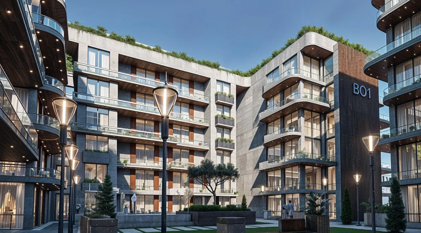 للبيع في جي ايست المرحلة الولى في بمساحة 0 م² تتكون من 0 غرف