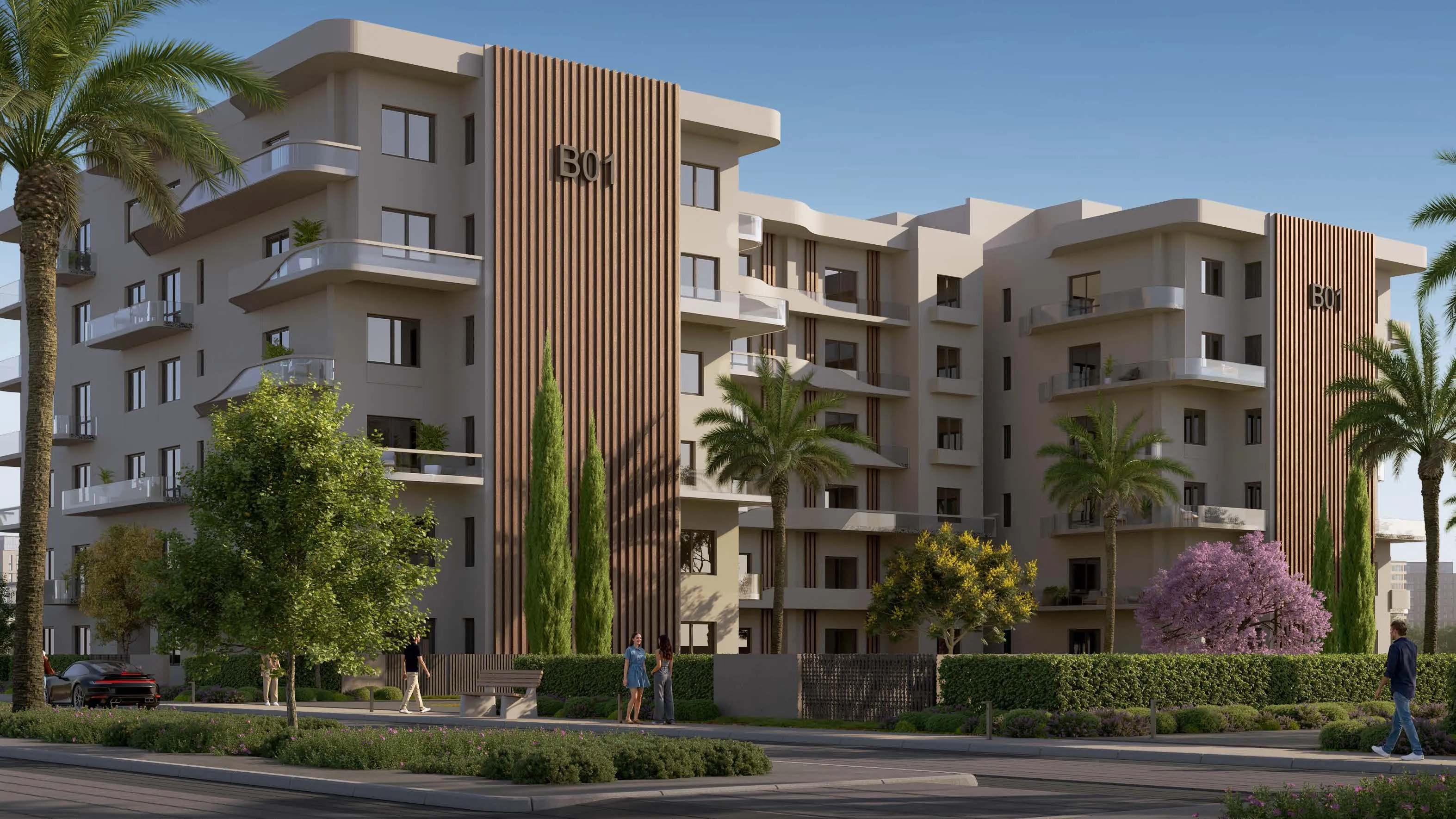 Apartment for sale in J East-Phase 2 in New Cairo of 155 m² with 3 bedrooms