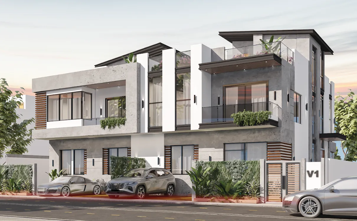 Townhouse for sale in T Pearl in New Zayed of 251 m² with 6 bedrooms