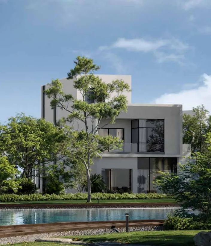 Villa for sale in Triangle in New Cairo of 390 m² with 4 bedrooms