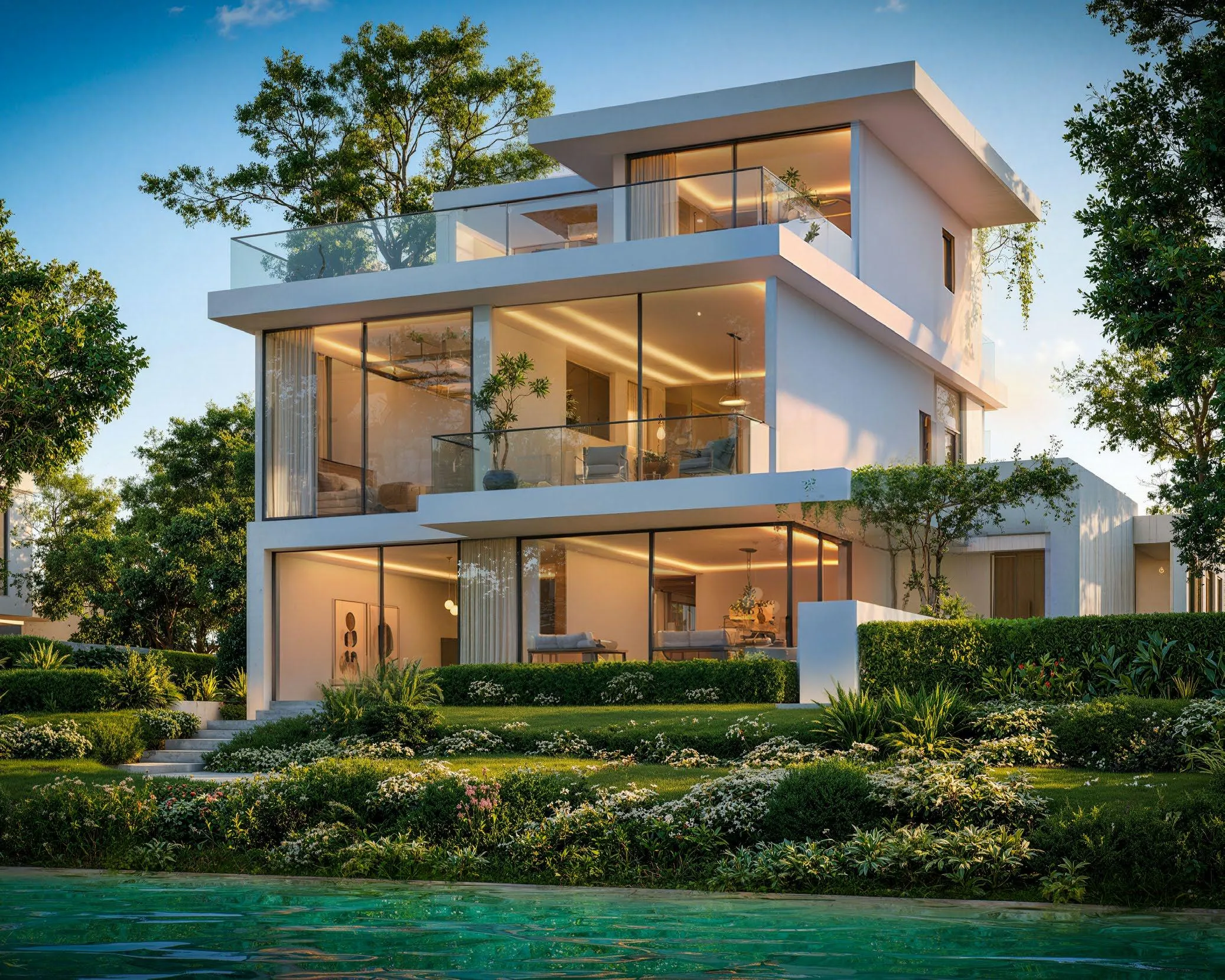 Villa for sale in Zomra East in New Cairo of 255 m² with 3 bedrooms