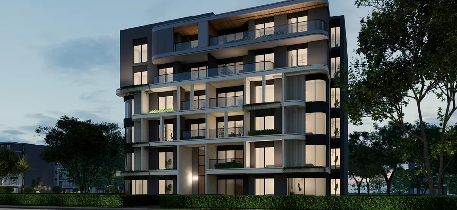 Apartment for sale in cityzen in Mostakbal City of 70 m² with 1 bedrooms