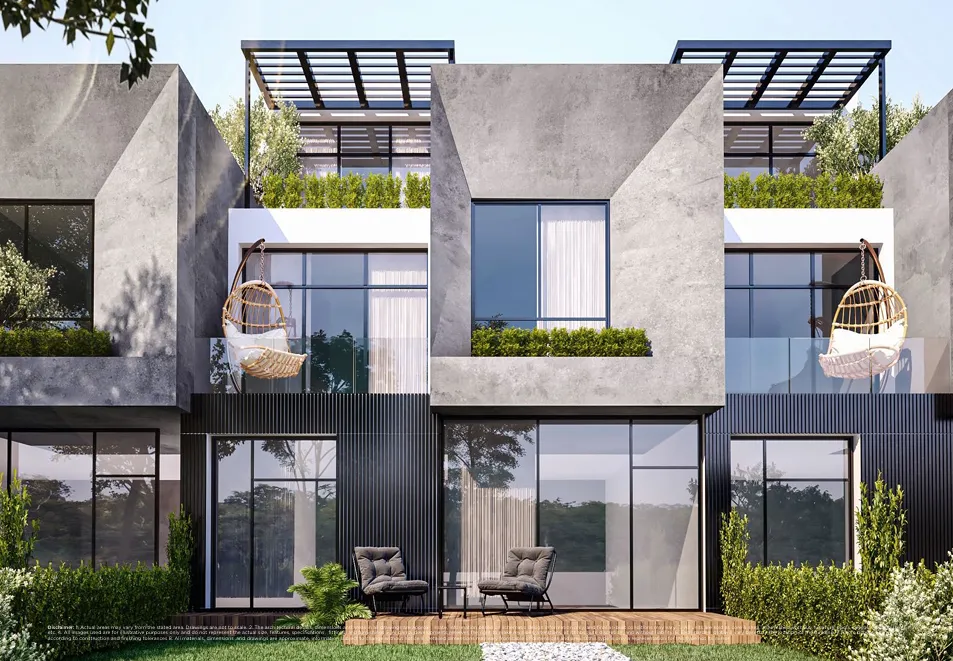 Townhouse for sale in Eastshire in New Cairo of 166 m² with 3 bedrooms