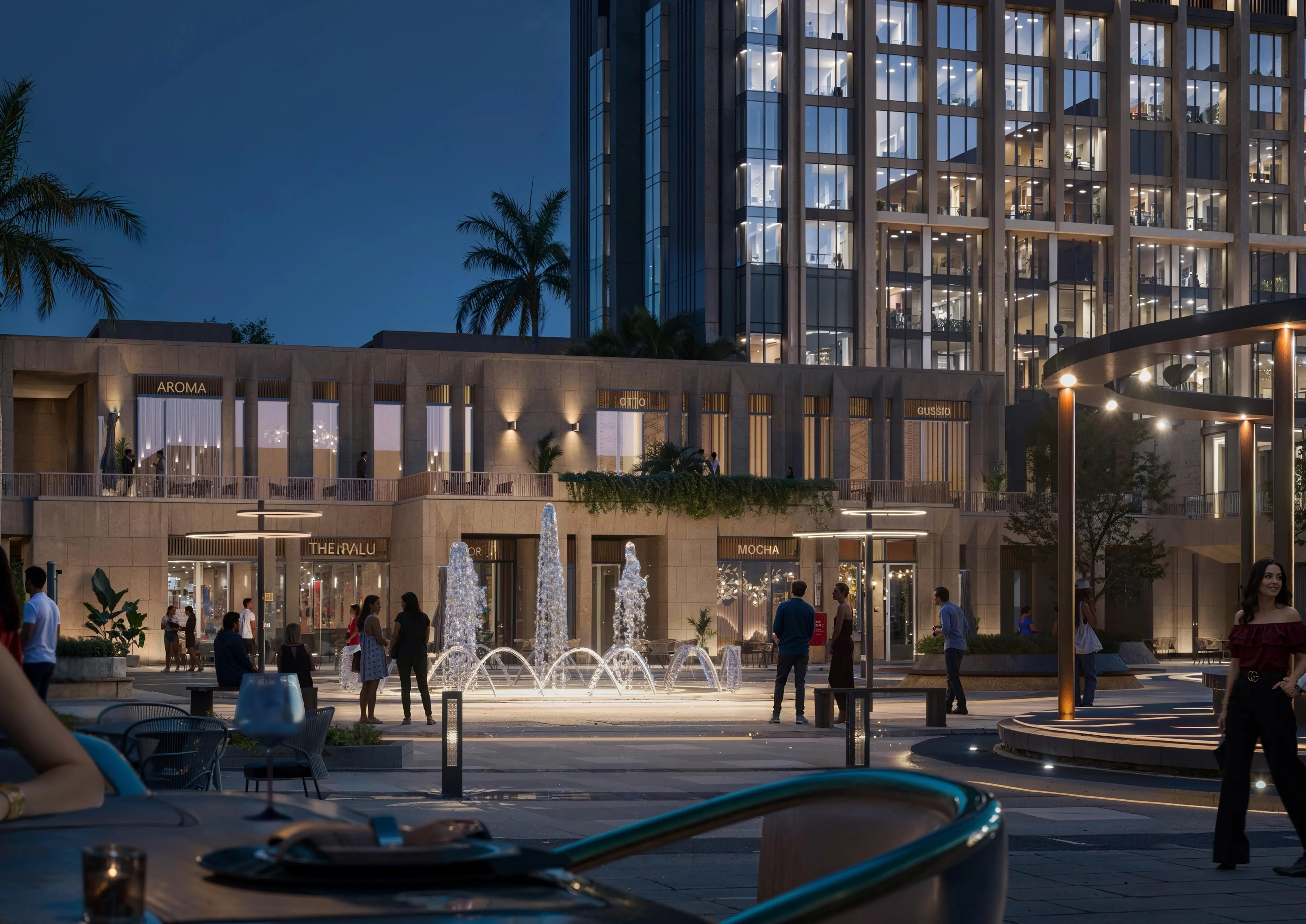 Apartment for sale in 205 Towers in El Sheikh Zayed of 125 m² with 1 bedrooms