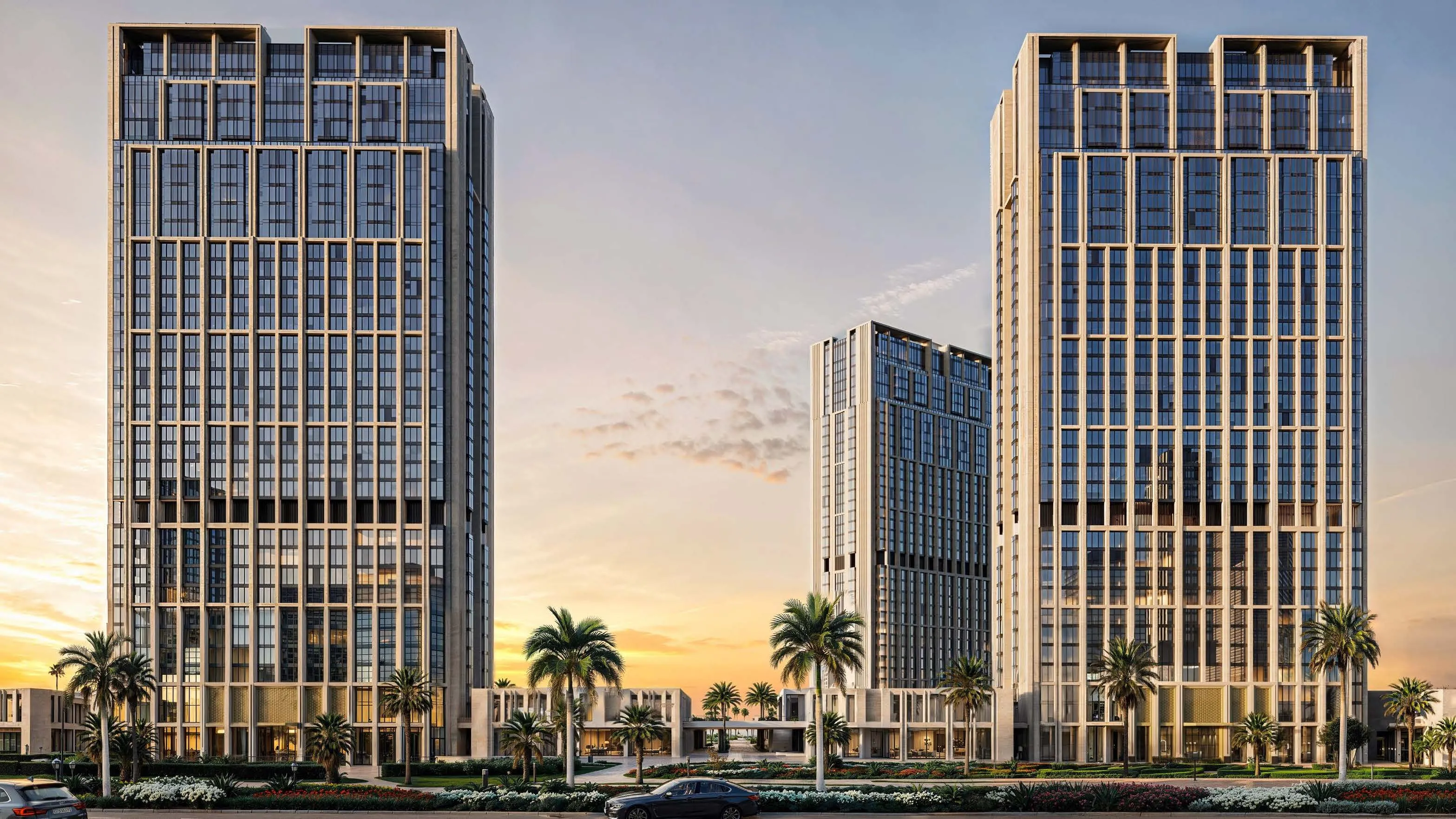 Apartment for sale in 205 Towers in El Sheikh Zayed of 125 m² with 1 bedrooms