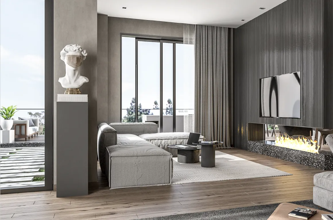 Penthouse for sale in Canal Walk Island in El Sheikh Zayed of 303 m² with 3 bedrooms