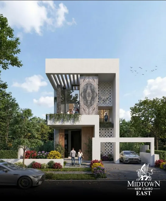 Villa for sale in Midtown East Phase Two in 6th settlement of 450 m² with 5 bedrooms
