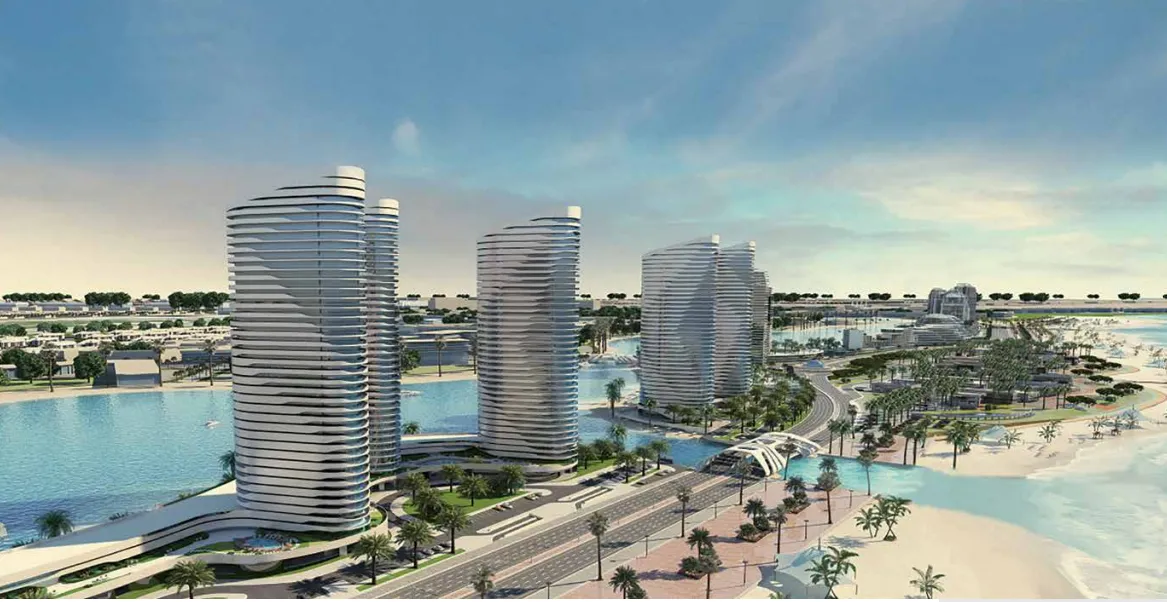 Apartment for sale in North Edge New Alamein in Al Alamein of 350 m² with 4 bedrooms