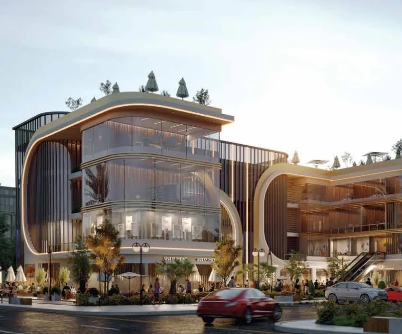 Retail for sale in C Yard in New Cairo of 53 m² with 0 bedrooms