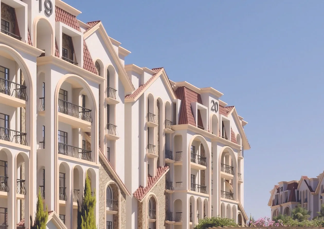 Apartment for sale in Jiwar in 6th settlement of 171 m² with 3 bedrooms