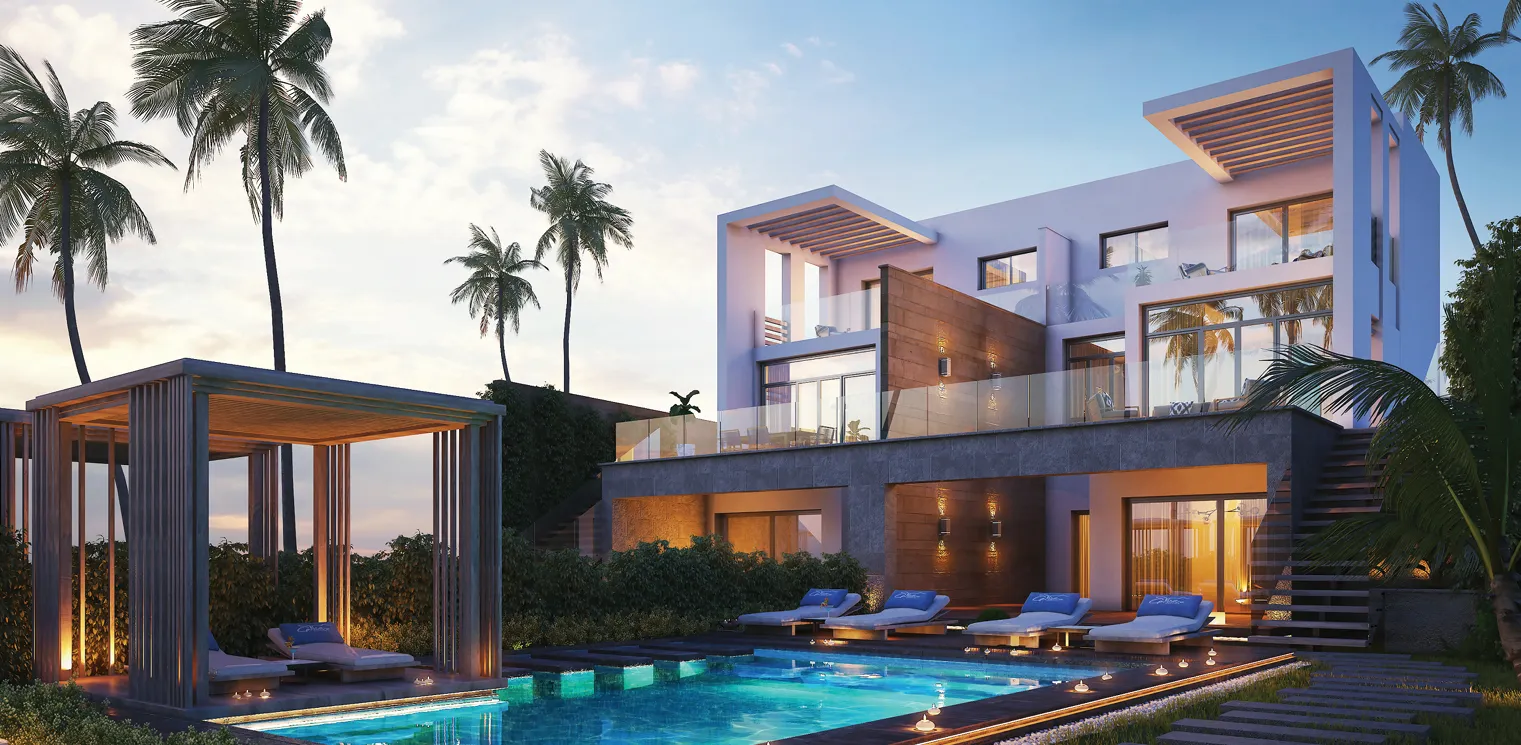 Twinhouse for sale in Capella-The Groove in Ain Sokhna of 197 m² with 4 bedrooms