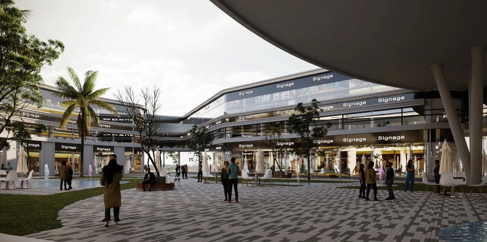 Retail for sale in Lumia mall in New Capital City of 53 m² with 0 bedrooms