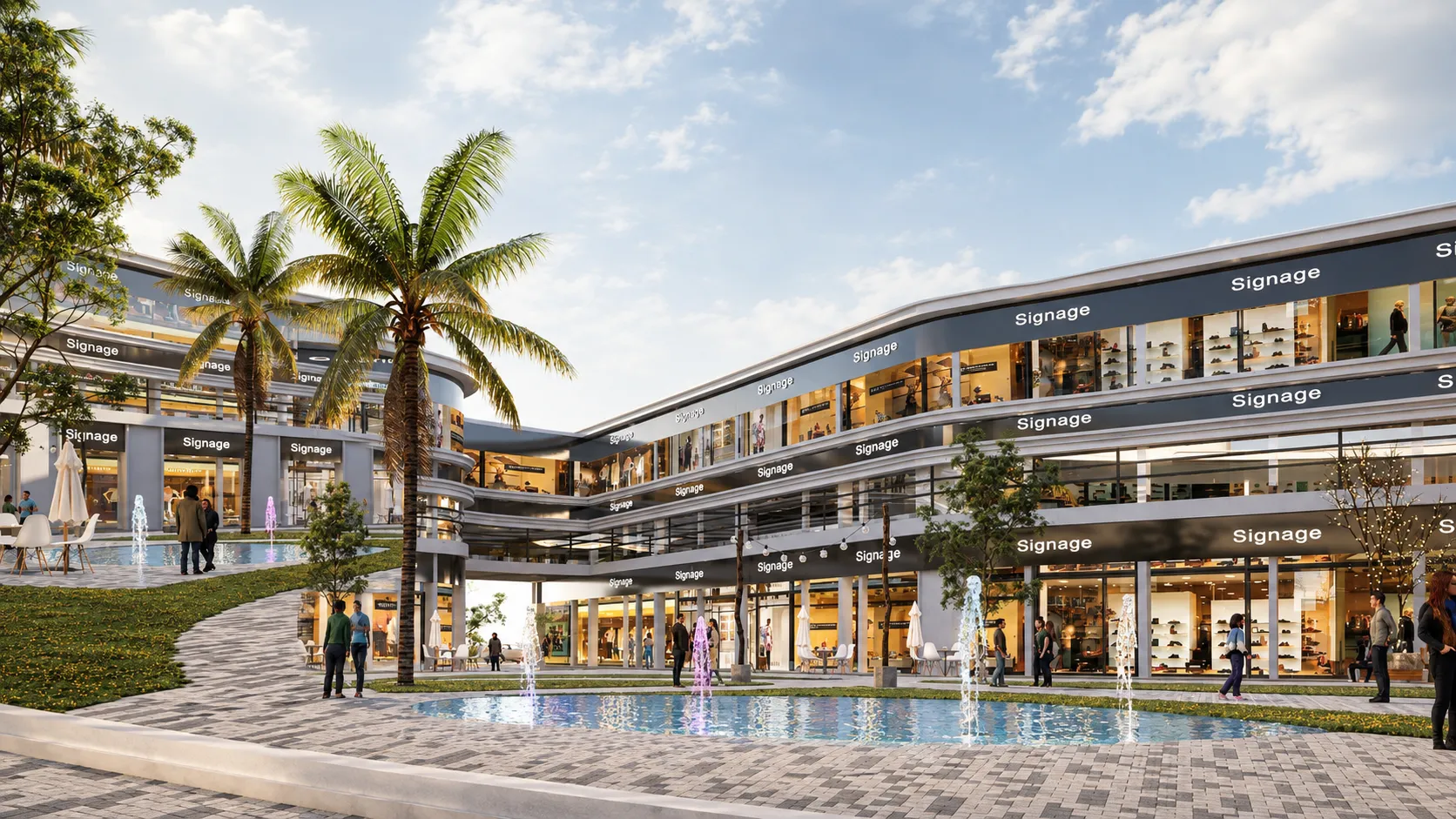 Retail for sale in Lumia mall in New Capital City of 53 m² with 0 bedrooms