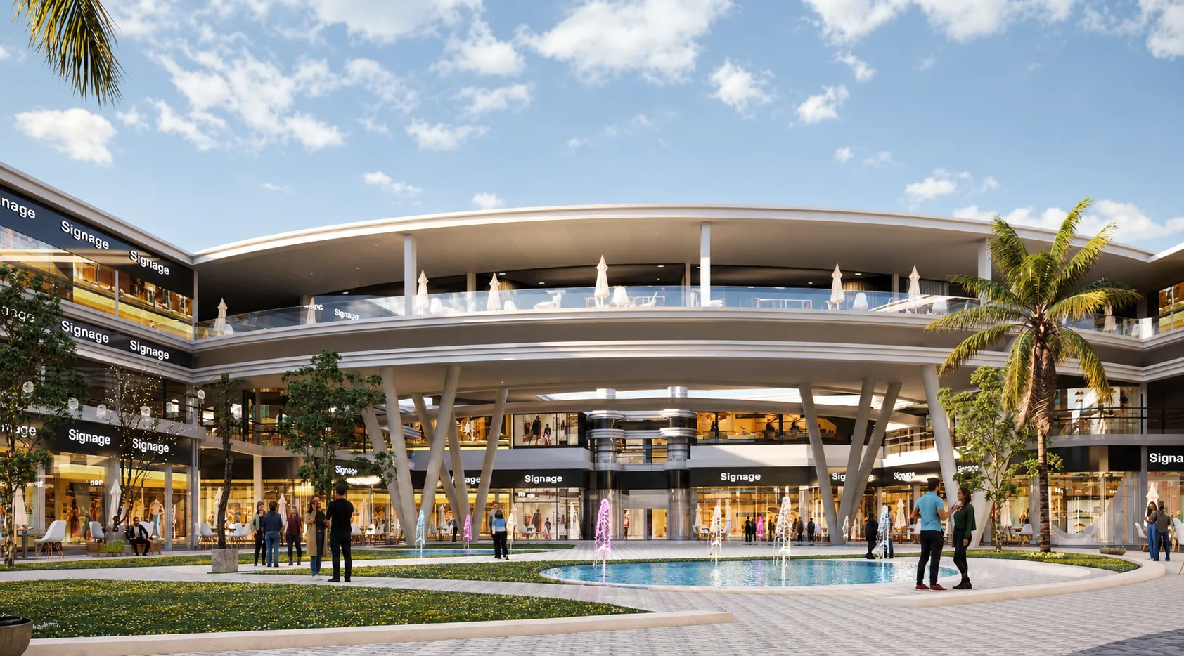 Retail for sale in Lumia mall in New Capital City of 53 m² with 0 bedrooms