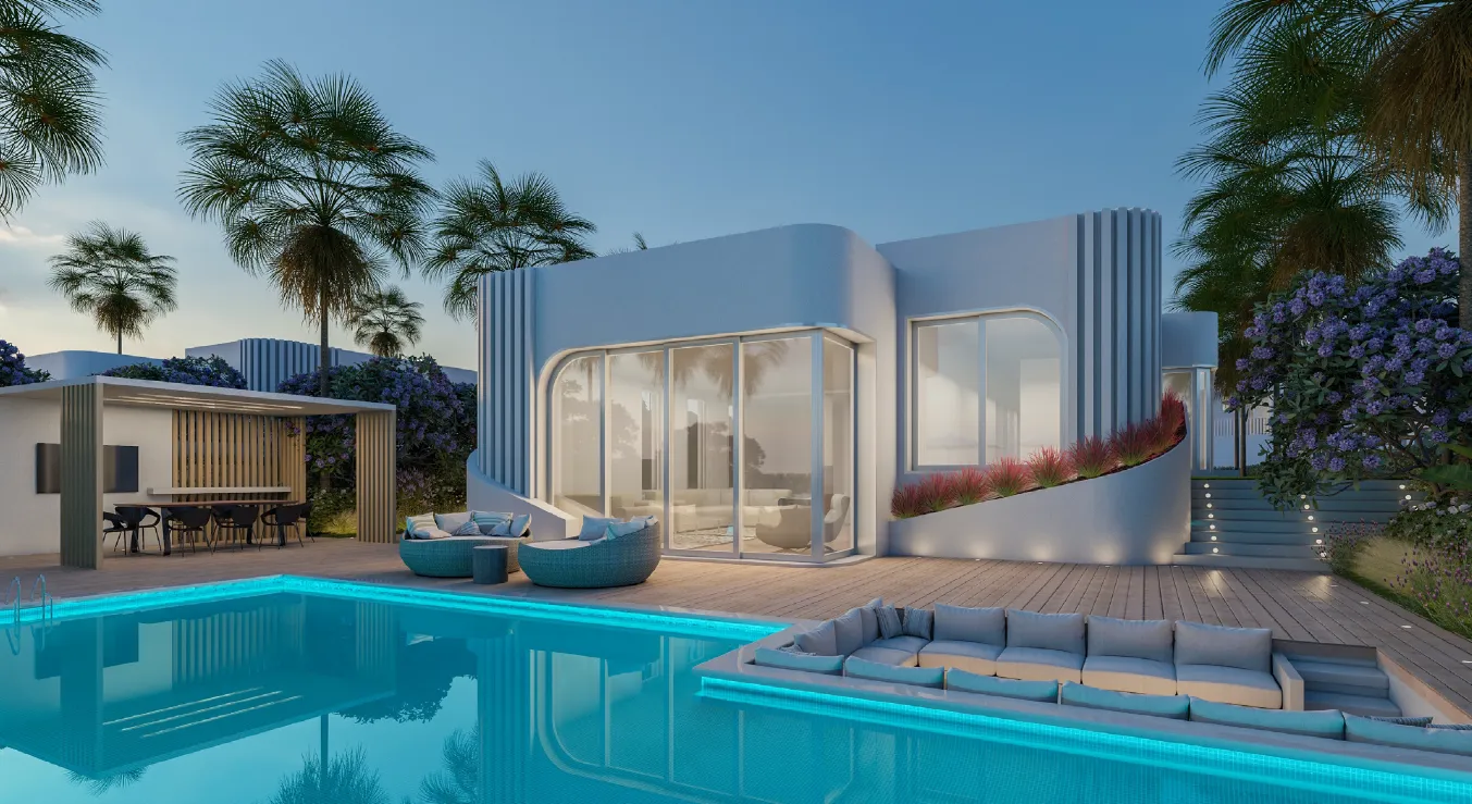 Twinhouse for sale in Masaya in Sidi Abdel Rahman of 245 m² with 3 bedrooms