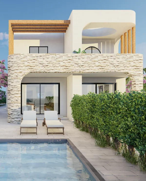 Twinhouse for sale in Masaya  in Sidi Abdel Rahman of 245 m² with 4 bedrooms