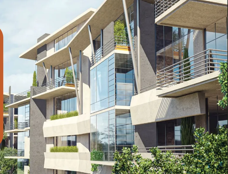 شقة للبيع في ليفز في مدينة السادس من أكتوبر بمساحة 180 م² تتكون من 3 غرف