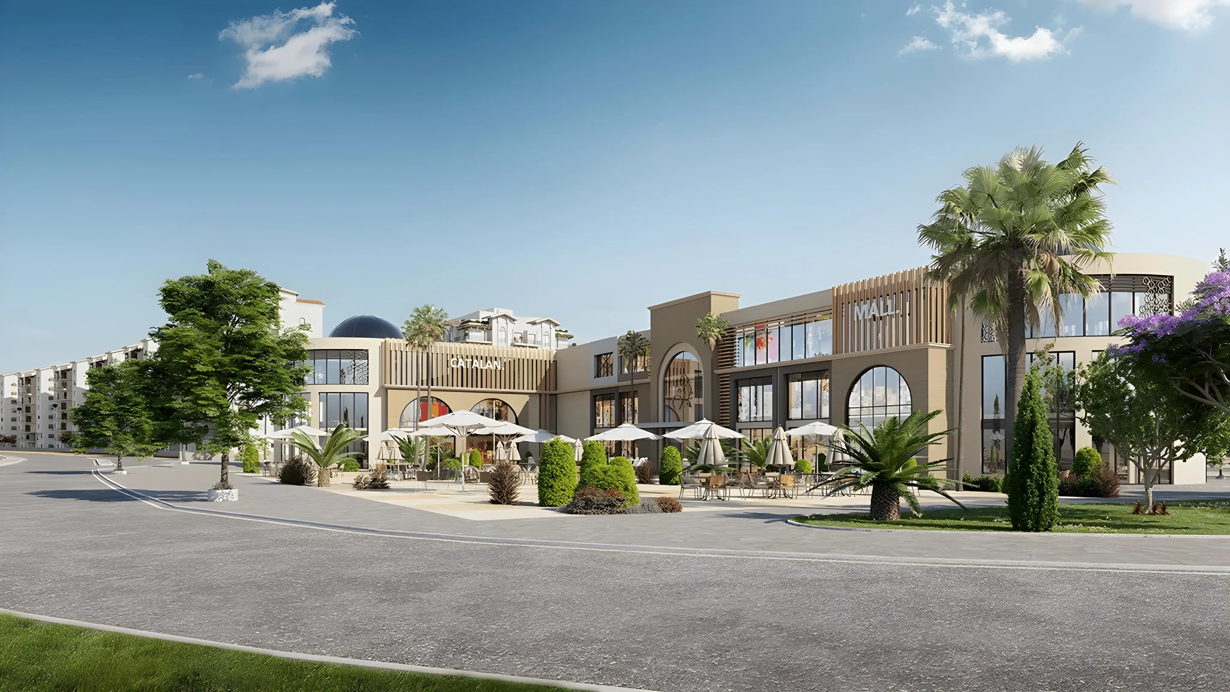 Office for sale in Catalan Mall in New Capital City of 43 m² with 0 bedrooms
