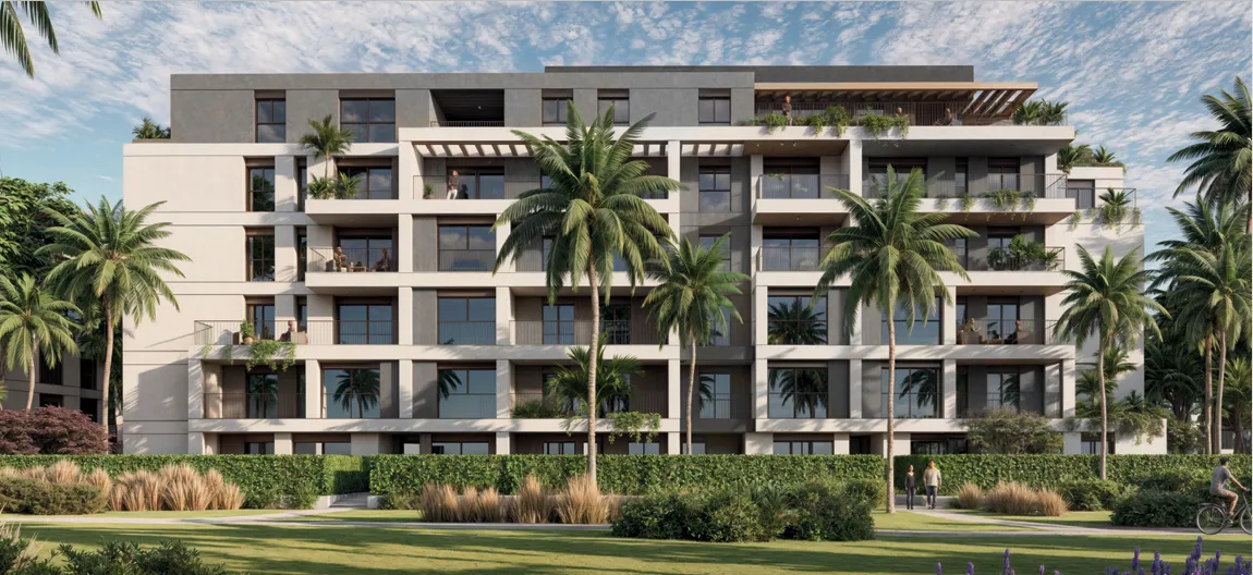Apartment for sale in Park Central Terraces in Mostakbal City of 155 m² with 3 bedrooms