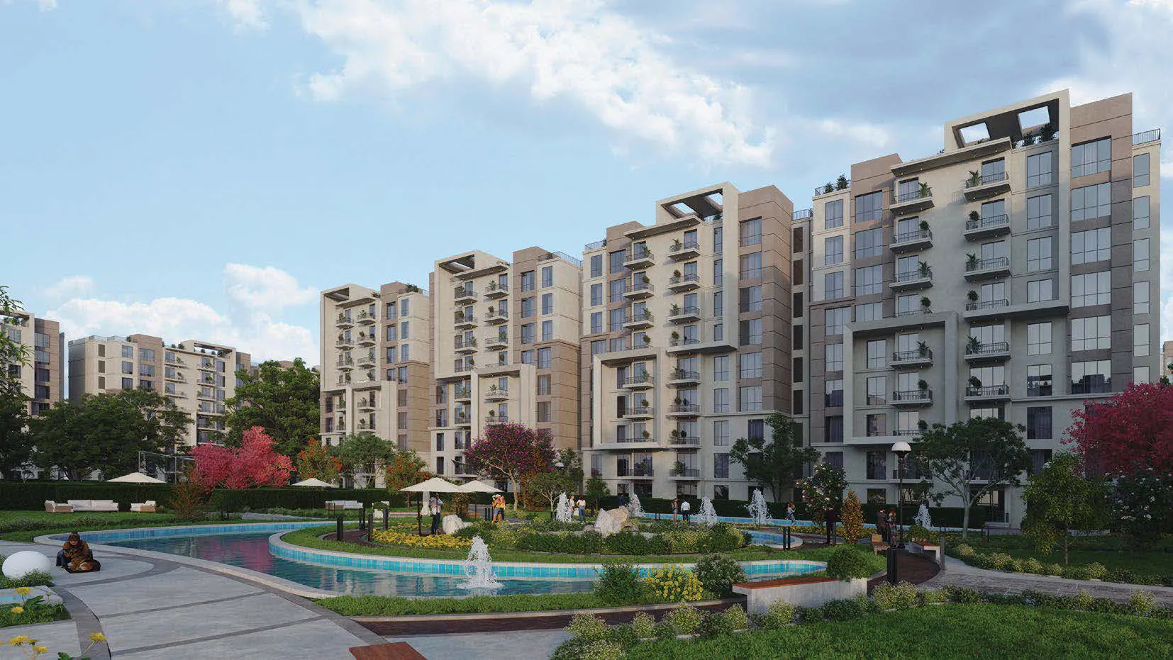 Apartment for sale in Canyon8 in New Capital City of 0 m² with 4 bedrooms