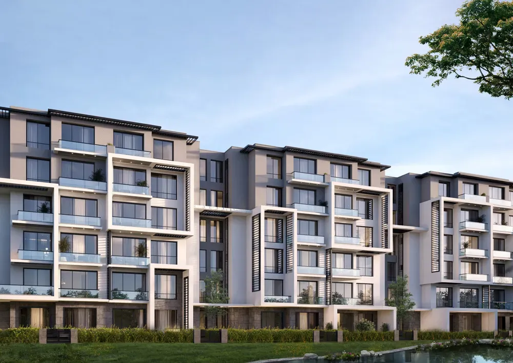 Apartment for sale in Club Hills Residence in 6th of October City of 132 m² with 2 bedrooms