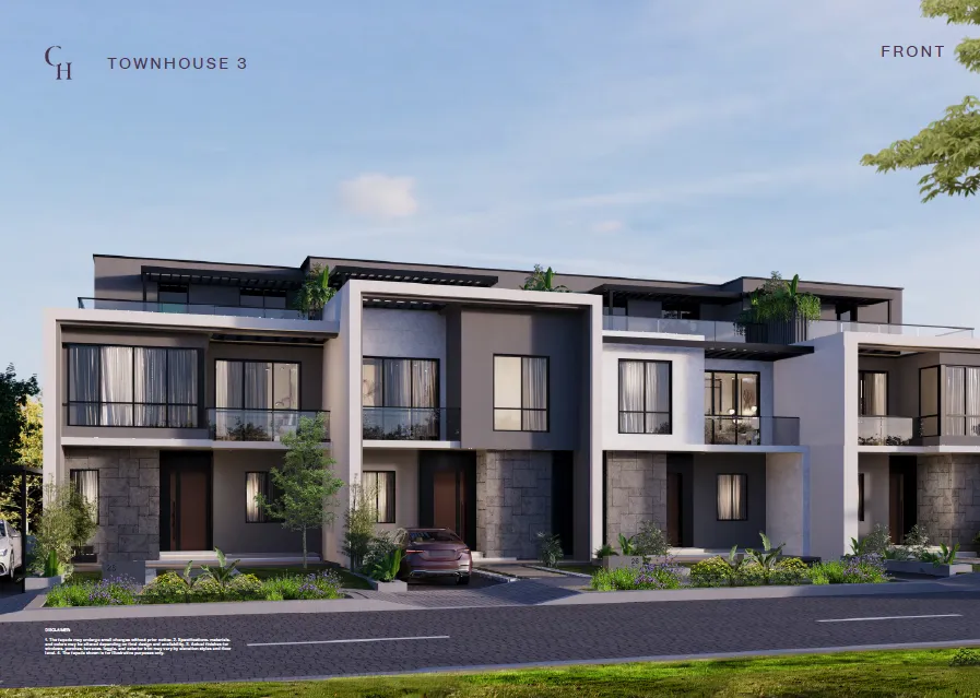 Townhouse for sale in Club Hills Residence in Northern Expansion of 190 m² with 3 bedrooms