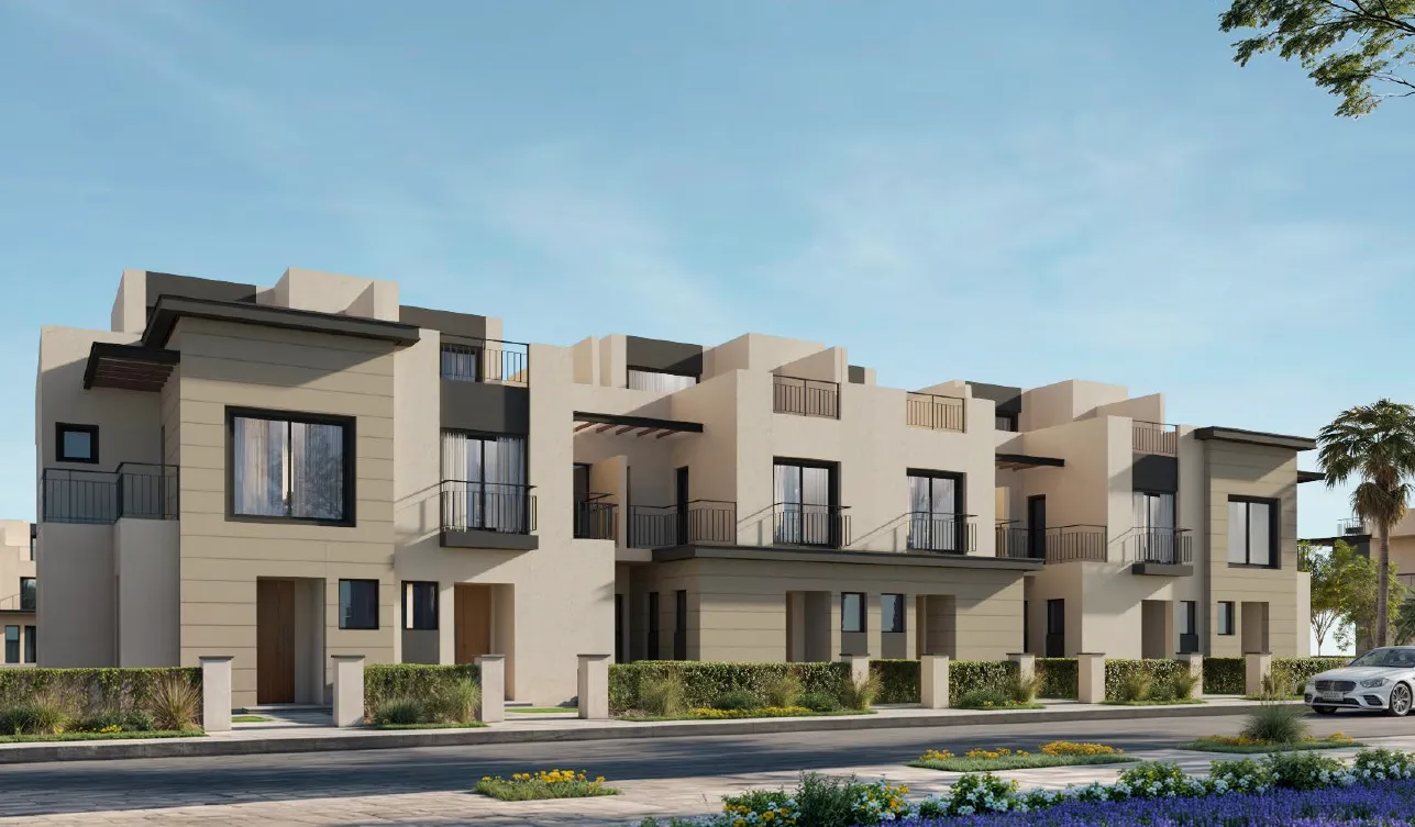 Townhouse for sale in Hyde Park Signature in 6th of October City of 195 m² with 4 bedrooms
