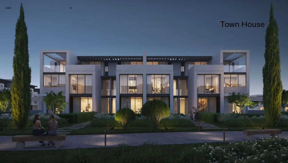 Townhouse for sale in Maliv  in 6th settlement of 225 m² with 4 bedrooms