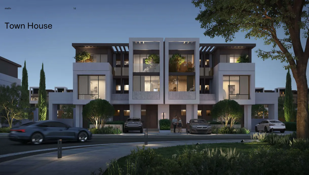 Townhouse for sale in Maliv  in 6th settlement of 225 m² with 4 bedrooms