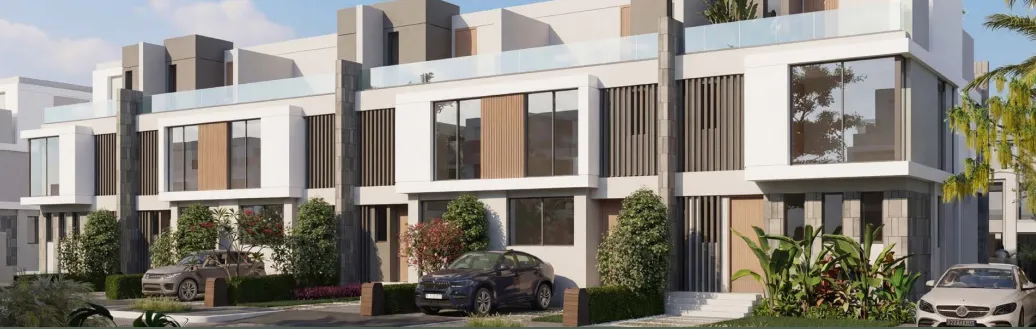 Townhouse for sale in El Patio Jade in New Capital City of 185 m² with 3 bedrooms