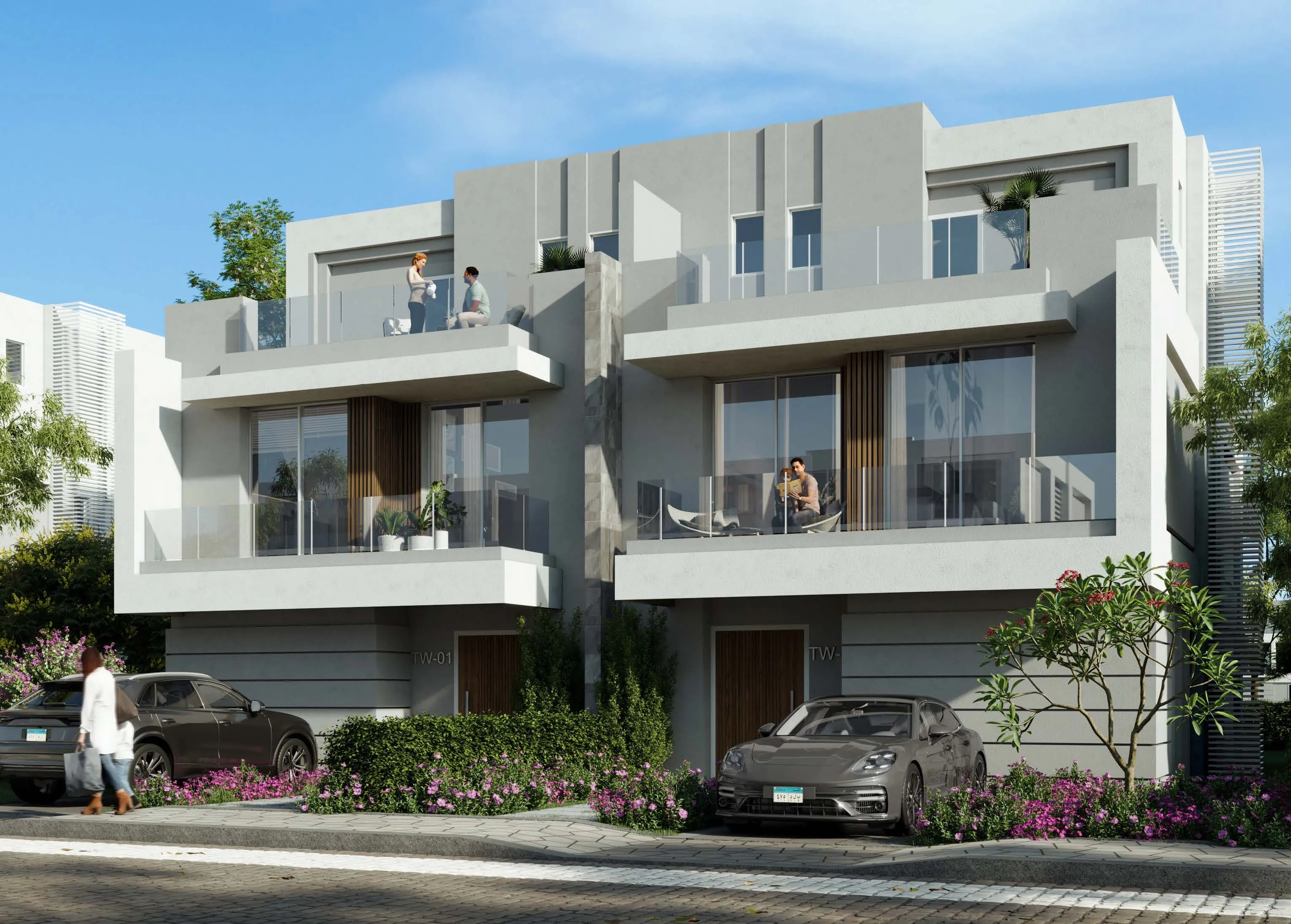  للبيع في الباتيو تاون في  بمساحة 0 م² تتكون من 0 غرف