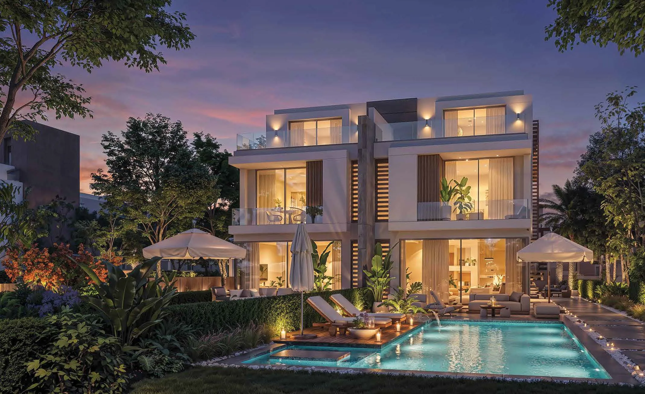 Twinhouse for sale in EL PATIO TOWN SIDE in New Cairo of 225 m² with 3 bedrooms
