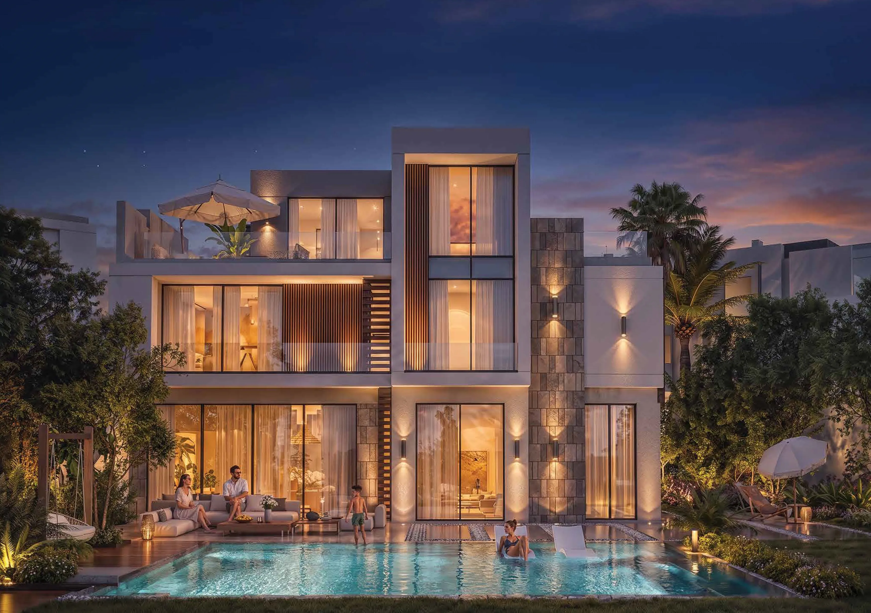 Villa for sale in EL PATIO TOWN SIDE in New Cairo of 411 m² with 6 bedrooms