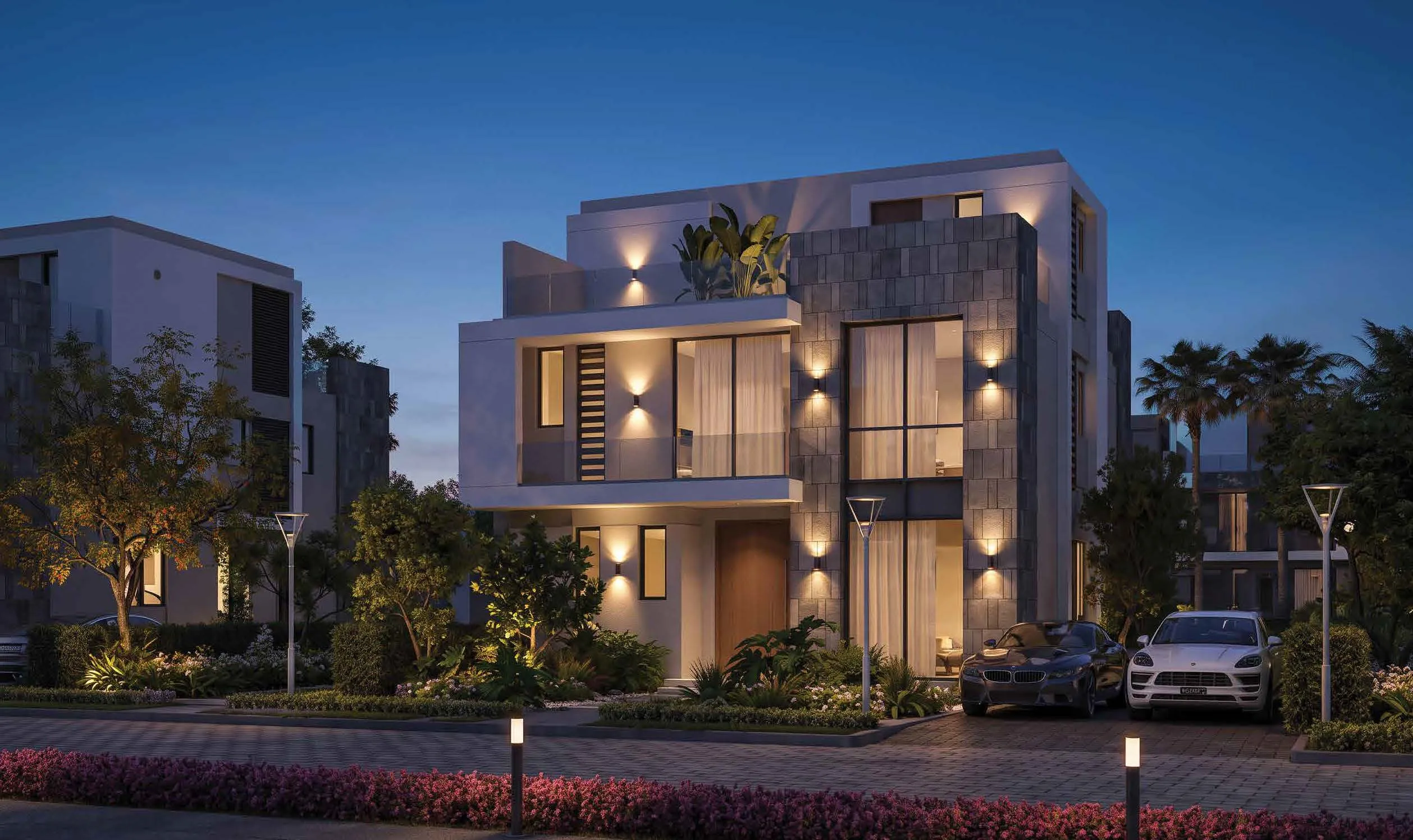Villa for sale in EL PATIO TOWN SIDE in New Cairo of 310 m² with 4 bedrooms