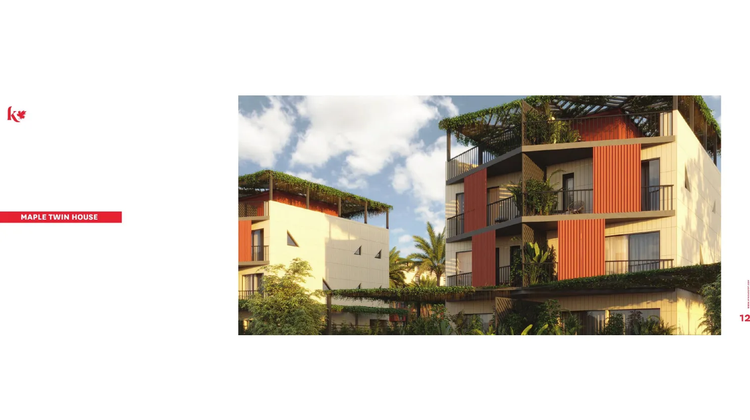 Twinhouse for sale in Kinda in New Cairo of 392 m² with 5 bedrooms