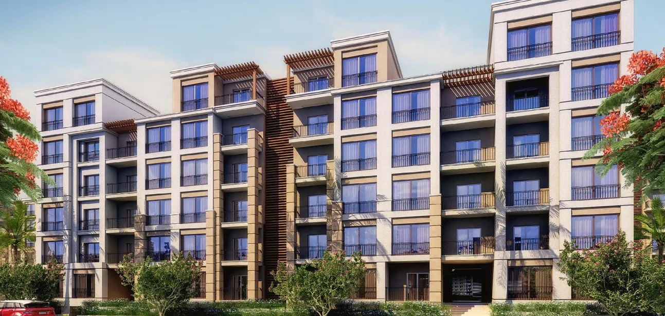 Apartment for sale in S1-Taval in New Cairo of 131 m² with 2 bedrooms