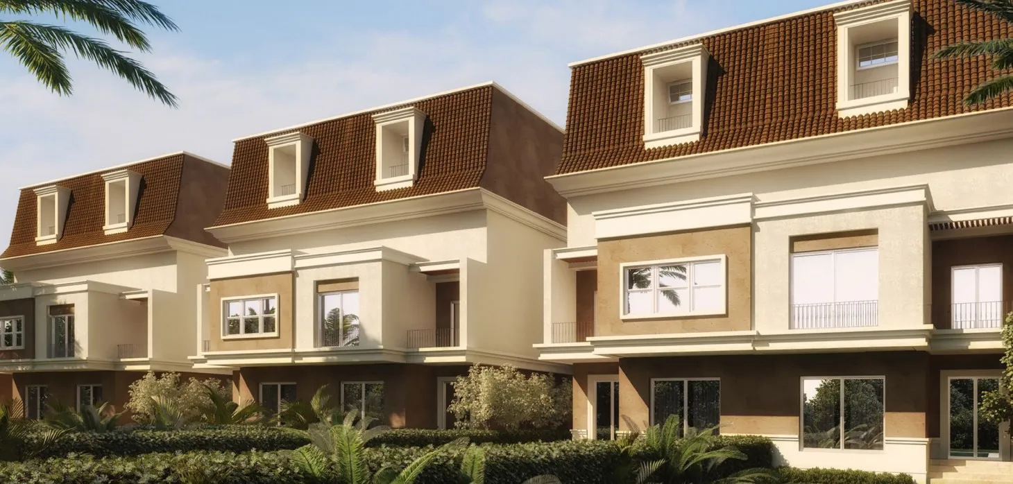 Duplex for sale in S2-Croons in New Cairo of 175 m² with 3 bedrooms