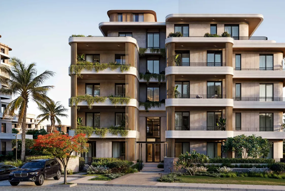 Apartment for sale in Crescent Walk South in 6th settlement of 219 m² with 3 bedrooms