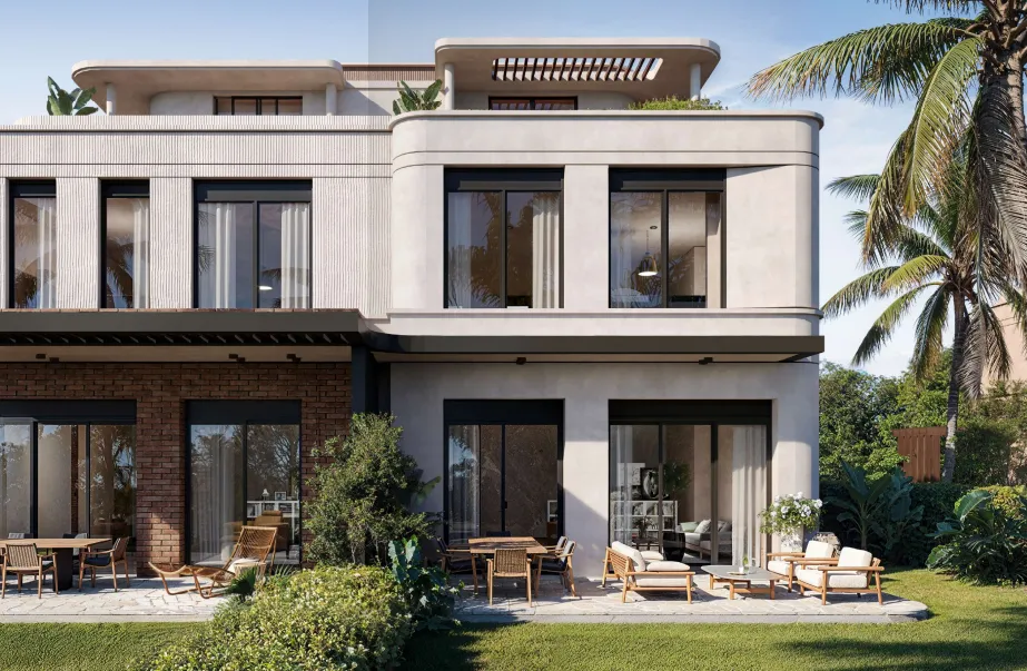 Twinhouse for sale in Crescent Walk East in 6th settlement of 268 m² with 5 bedrooms