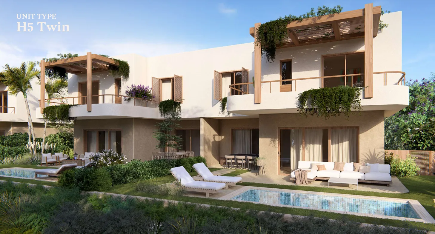 Twinhouse for sale in R8-Breeze in Ras El Hekma of 152 m² with 3 bedrooms
