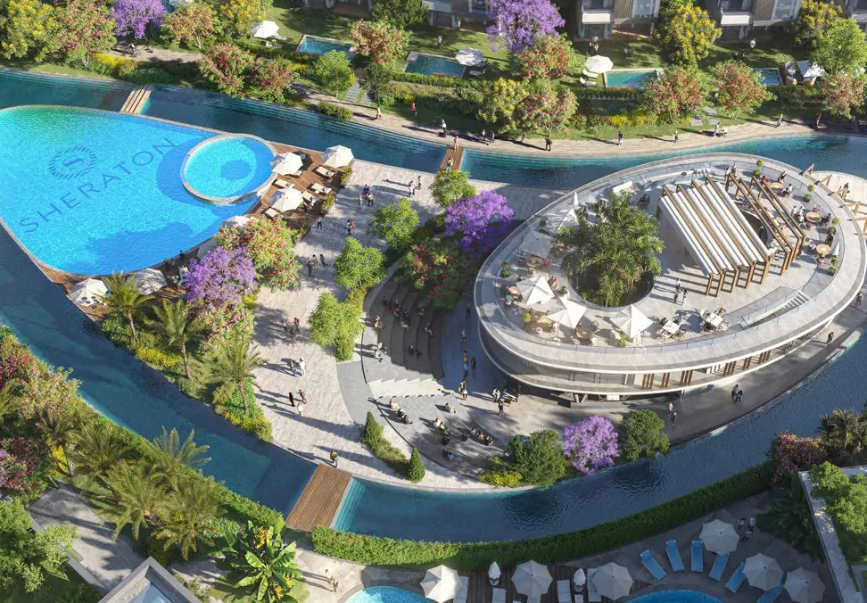 Villa for sale in Sheraton Residence in Mostakbal City of 295 m² with 3 bedrooms