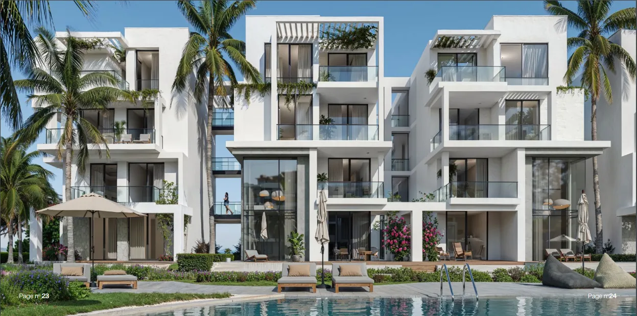 Loft for sale in Rivette - Amwaj in Sidi Abdel Rahman of 79 m² with 1 bedrooms