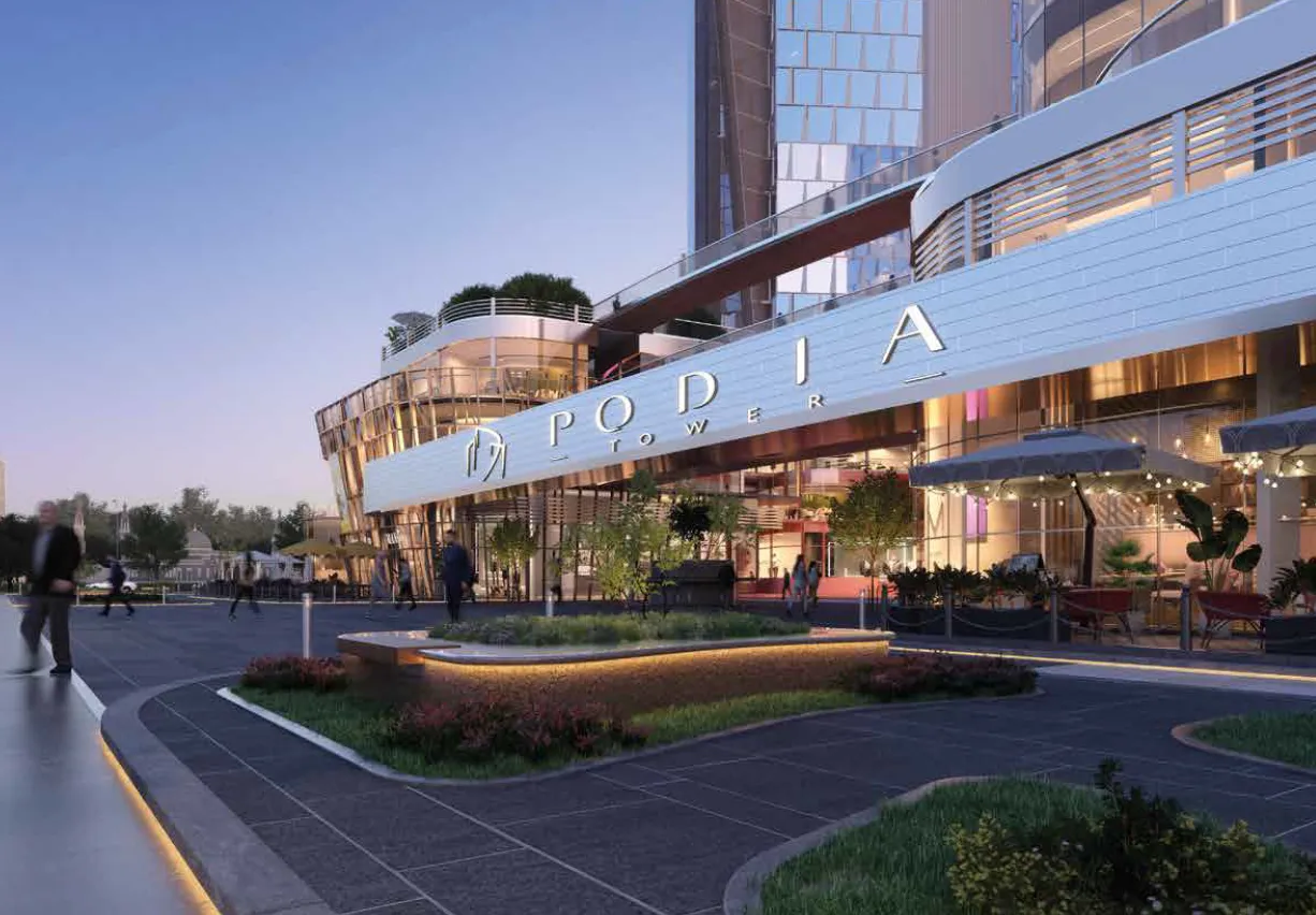 Administrative for sale in Podia Tower in New Capital City of 90 m² with 0 bedrooms